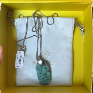 Kendra Scott jade Inez long necklace